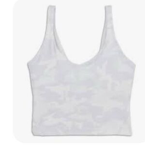 Lulu Lemon Align crop tank top - gray camo